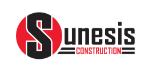 Sunesis Construction Logo with White Background